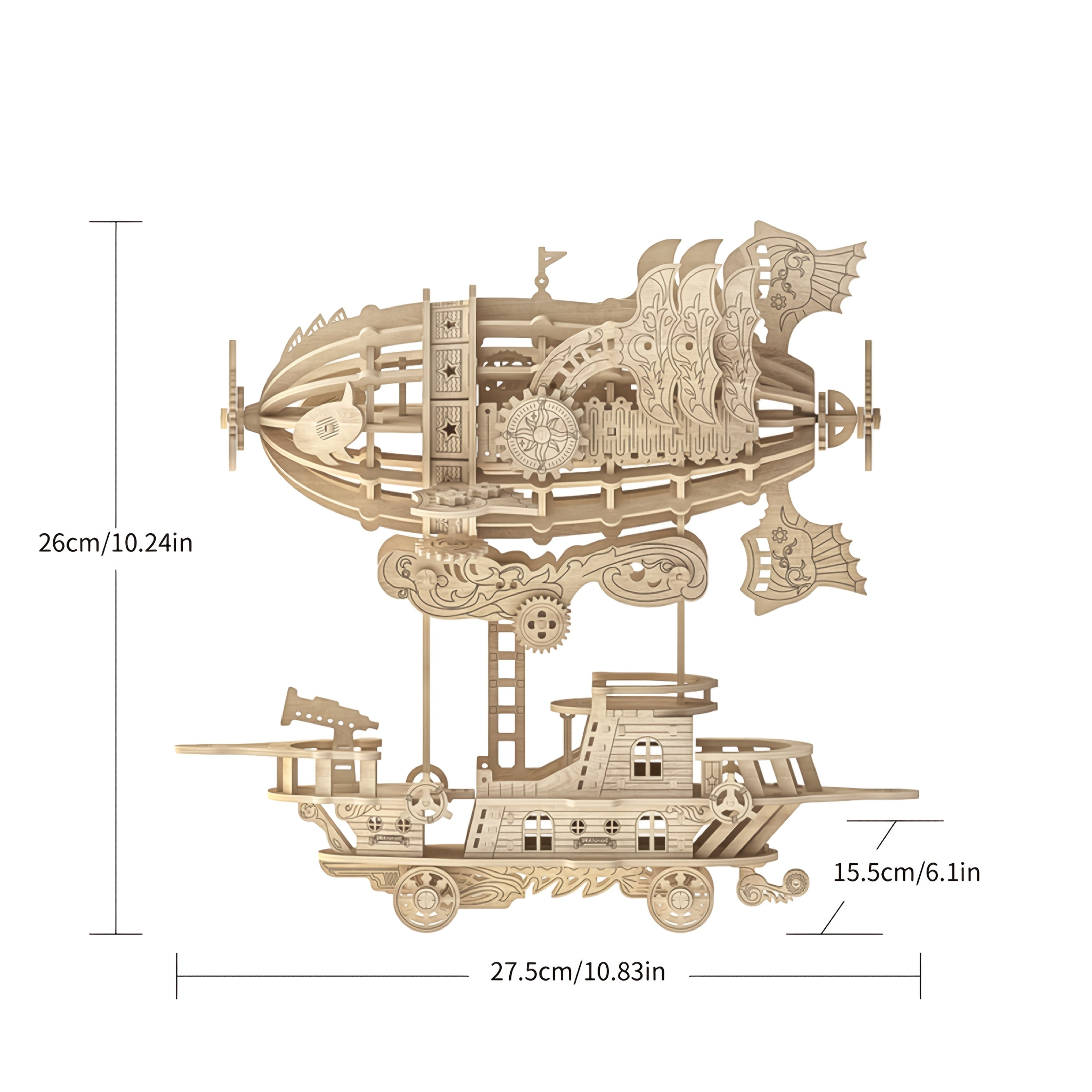 Zeppelin | Houten bouwpakketten