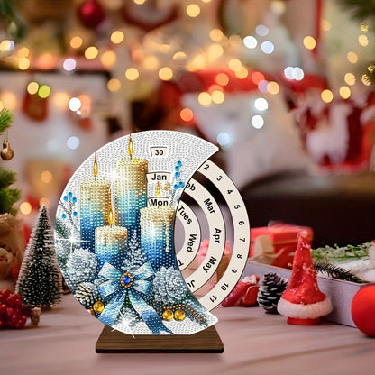 Kaarsen | Kalender | Diamond painting
