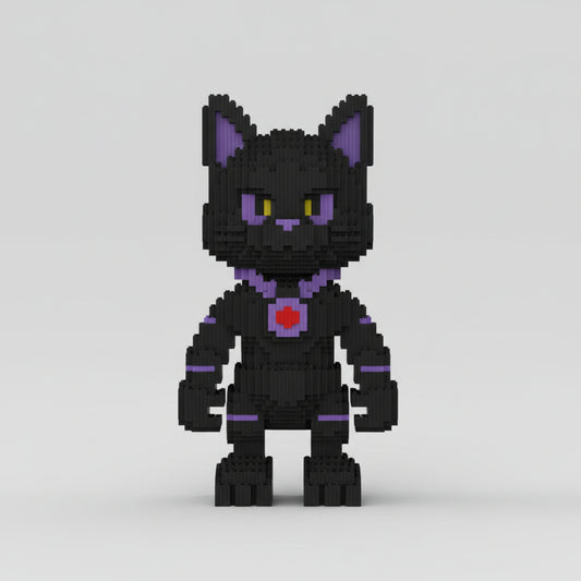 Stoere kat | Bouwsteentjes