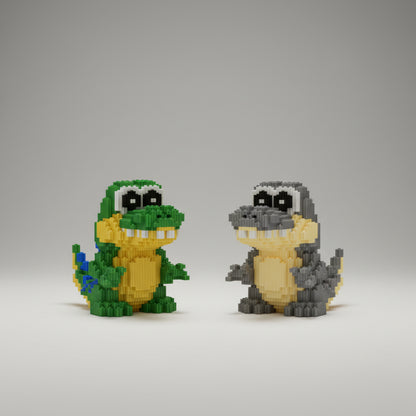 Krokodillen | Bouwsteentjes