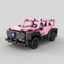 Roze Jeep | Bouwsteentjes