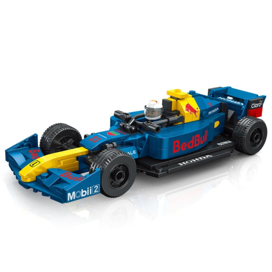 Formule 1 | Blauw Bouwblokjes