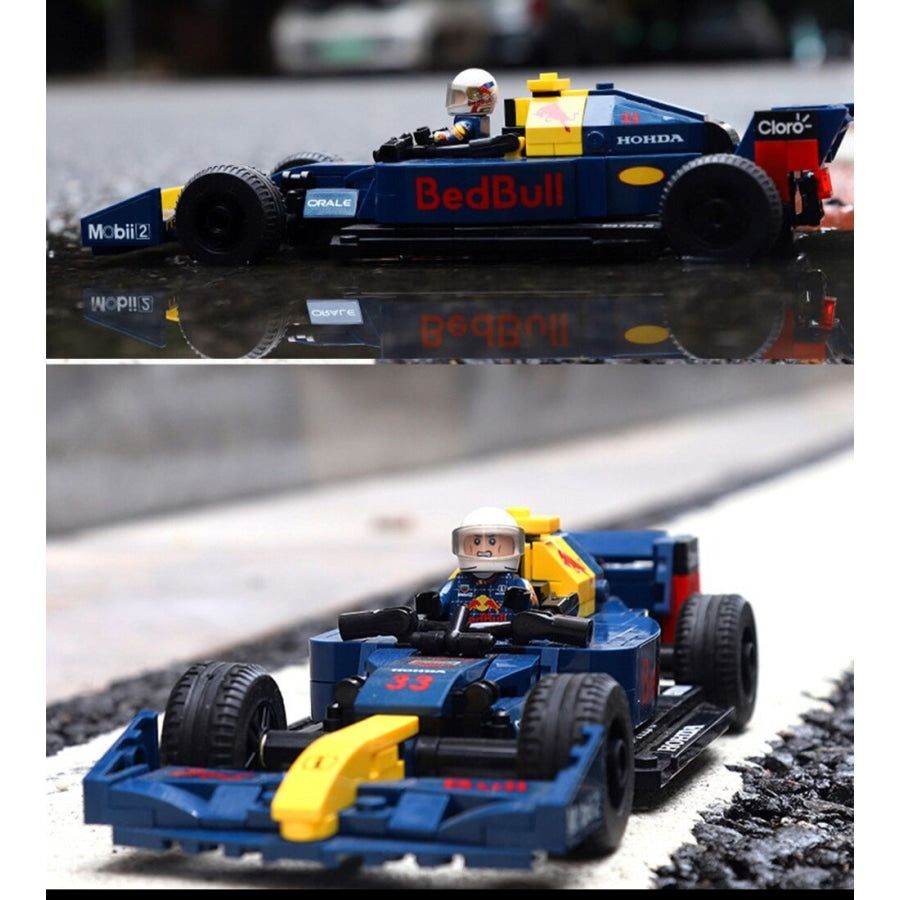 Formule 1 | Blauw Bouwblokjes