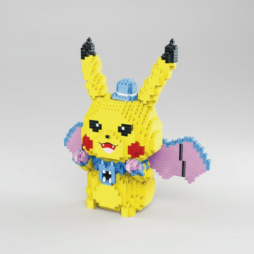 Pikachu Met Vleugels Bouwblokjes