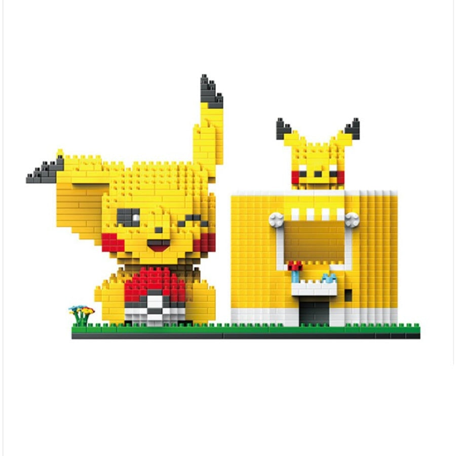 Pikachu Pennenbakje Bouwblokjes