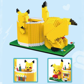 Pikachu Pennenbakje Bouwblokjes