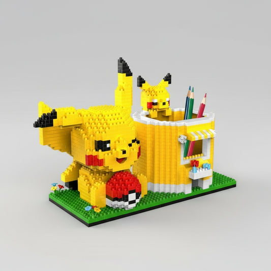 Pikachu Pennenbakje Bouwblokjes