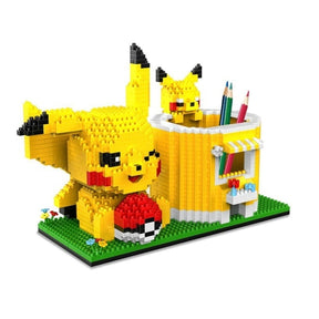 Pikachu Pennenbakje Bouwblokjes