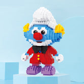 Gekke Blauwe Poppetjes Poppetje | Clown Bouwblokjes