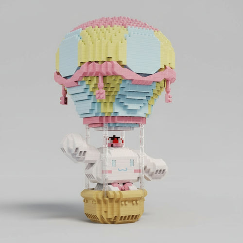 Gekleurde Luchtballon Bouwblokjes