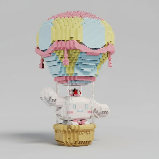 Gekleurde Luchtballon Bouwblokjes