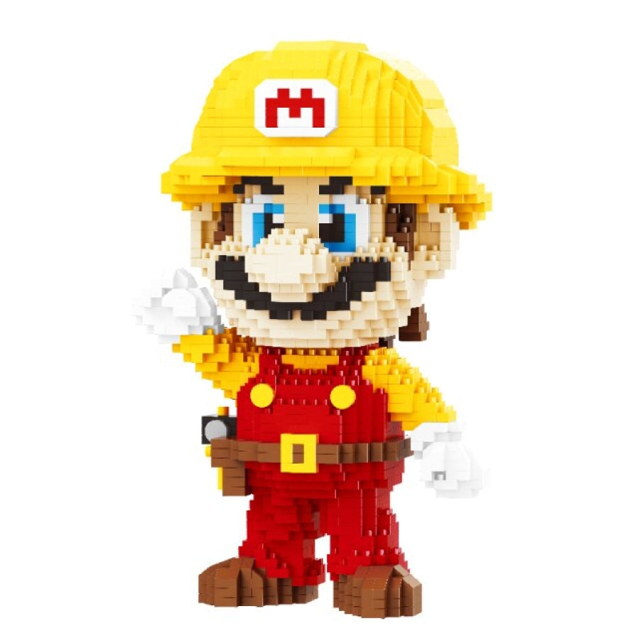 Gele Mario Bouwblokjes