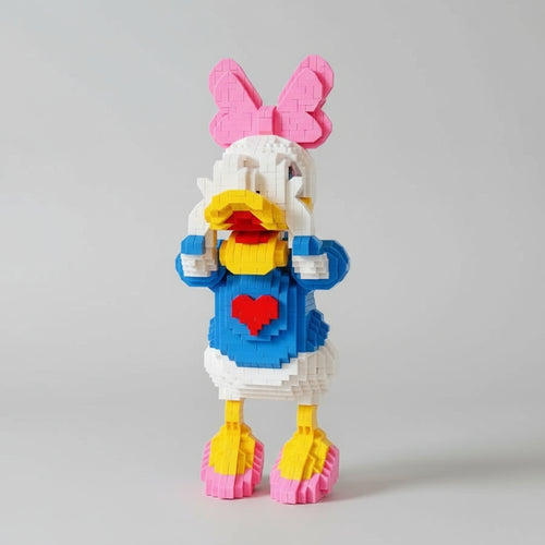 Geschrokken Eend | Meisje Bouwblokjes