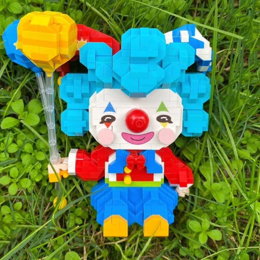 Grappige Clown Bouwblokjes