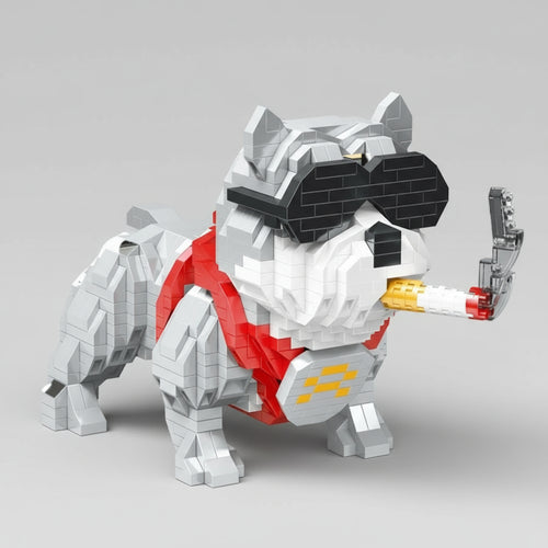 Grappige Hond Bouwblokjes