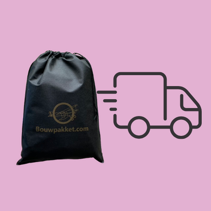 GRATIS cadeaus: Mini Bouwpakket + Opbergtas + Gratis Verzending