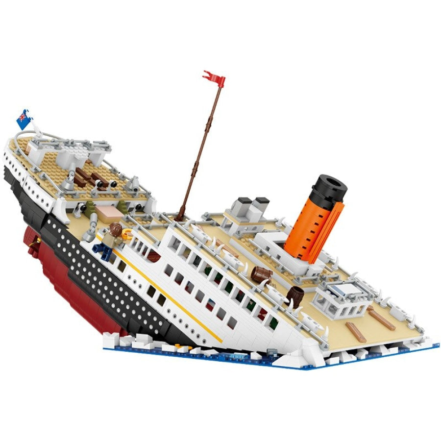Half Gezonken Titanic Bouwblokjes
