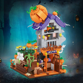 Halloween Pompoen Huis