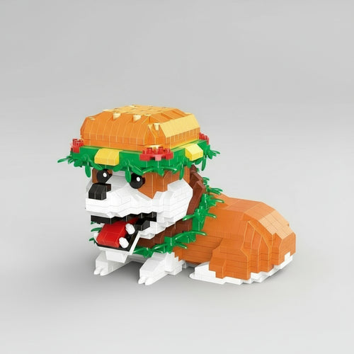 Hamburger Hond Bouwblokjes