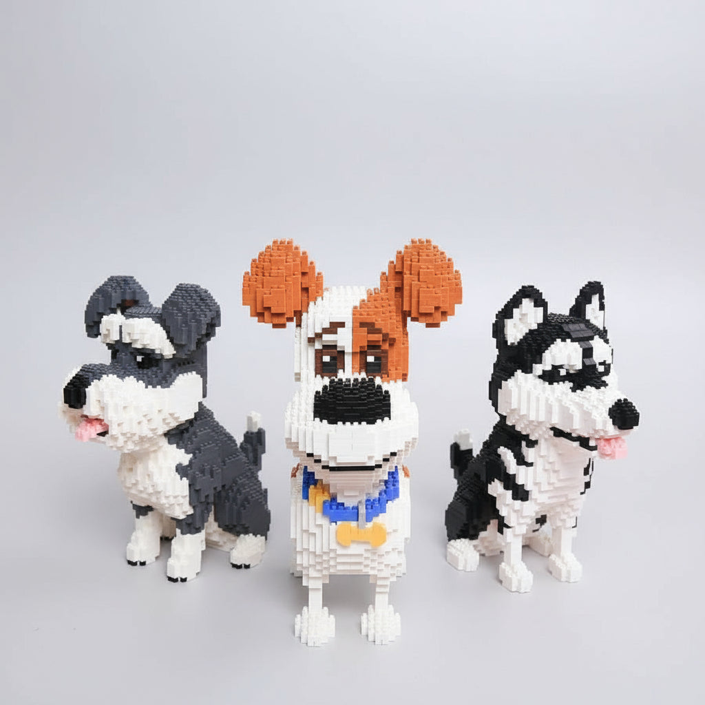 Hond Bouwblokjes