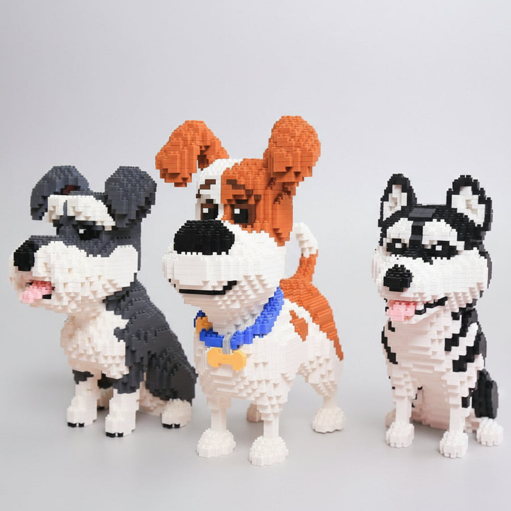 Husky - Morgen In Huis Bouwblokjes