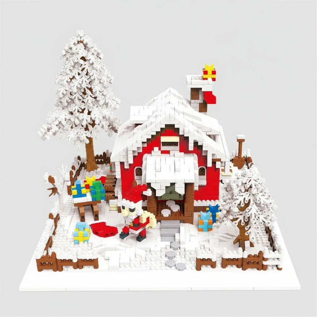 Kerst Huis Bouwblokjes