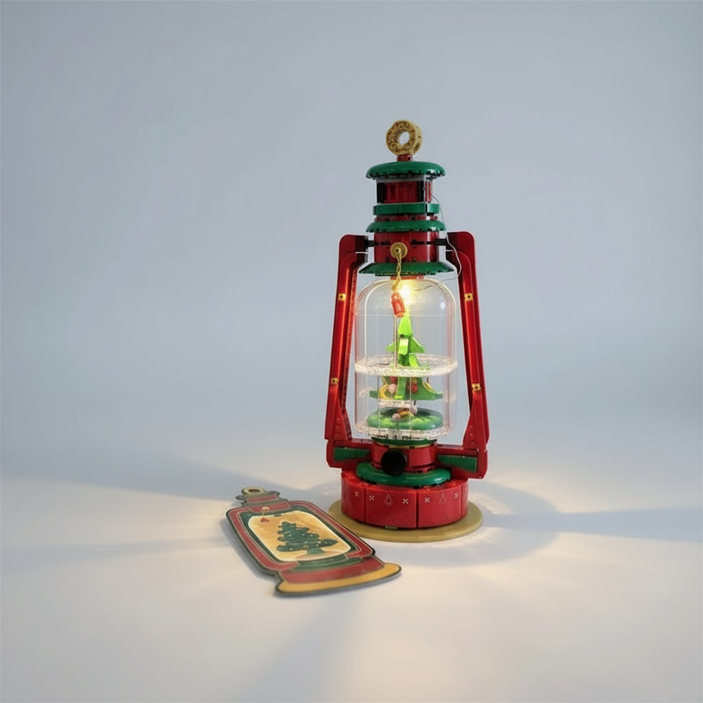 Kerst Lantaarn Bouwblokjes