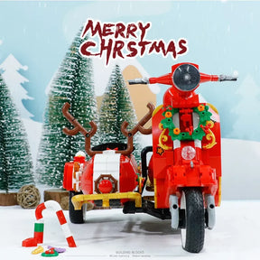 Kerst Motor Bouwblokjes