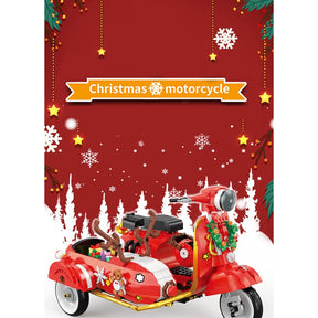 Kerst Motor Bouwblokjes