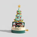 Kerstboom muziekdoos | Bouwsteentjes