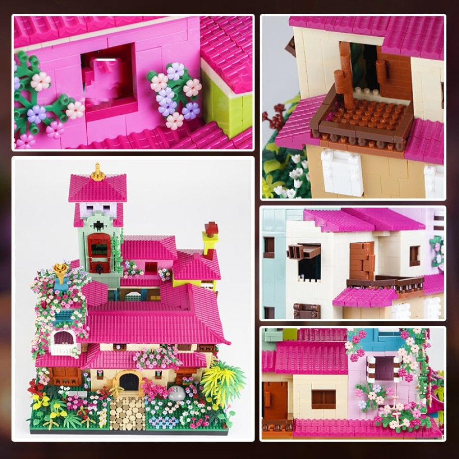 Klein Sakura Huis Bouwblokjes