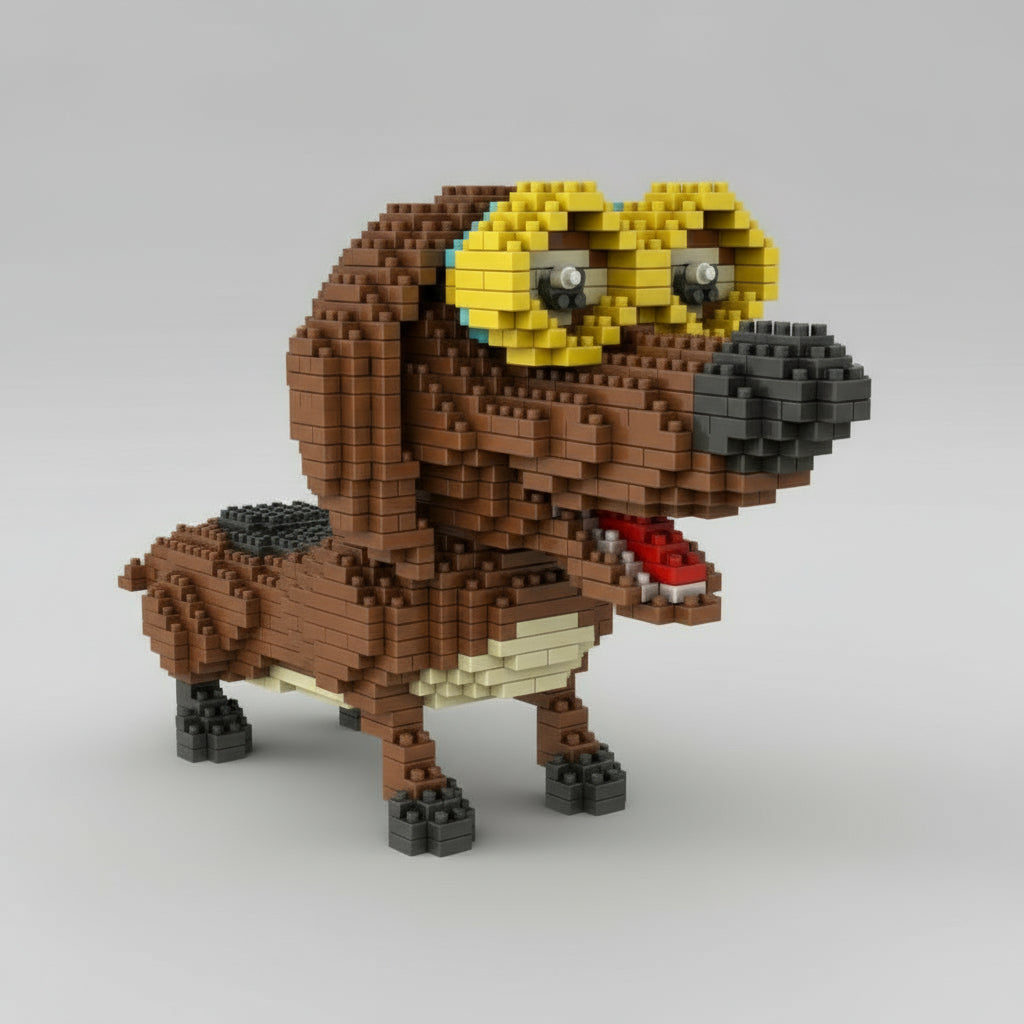 Leuke Teckel | Bouwsteentjes