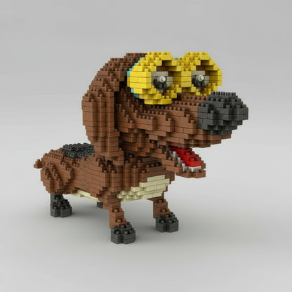 Leuke Teckel | Bouwsteentjes