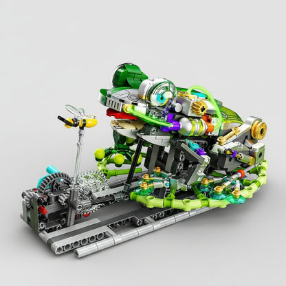 Bewegende Kikker | Bouwsteentjes