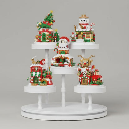 Mooie kersthuisjes | Bouwsteentjes