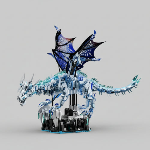 Mega Bewegende IJsdraak | Bouwsteentjes