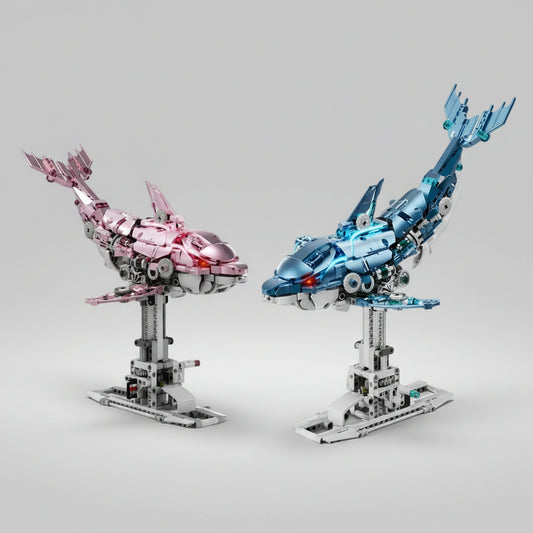 Bewegende Dolfijn | Bouwsteentjes