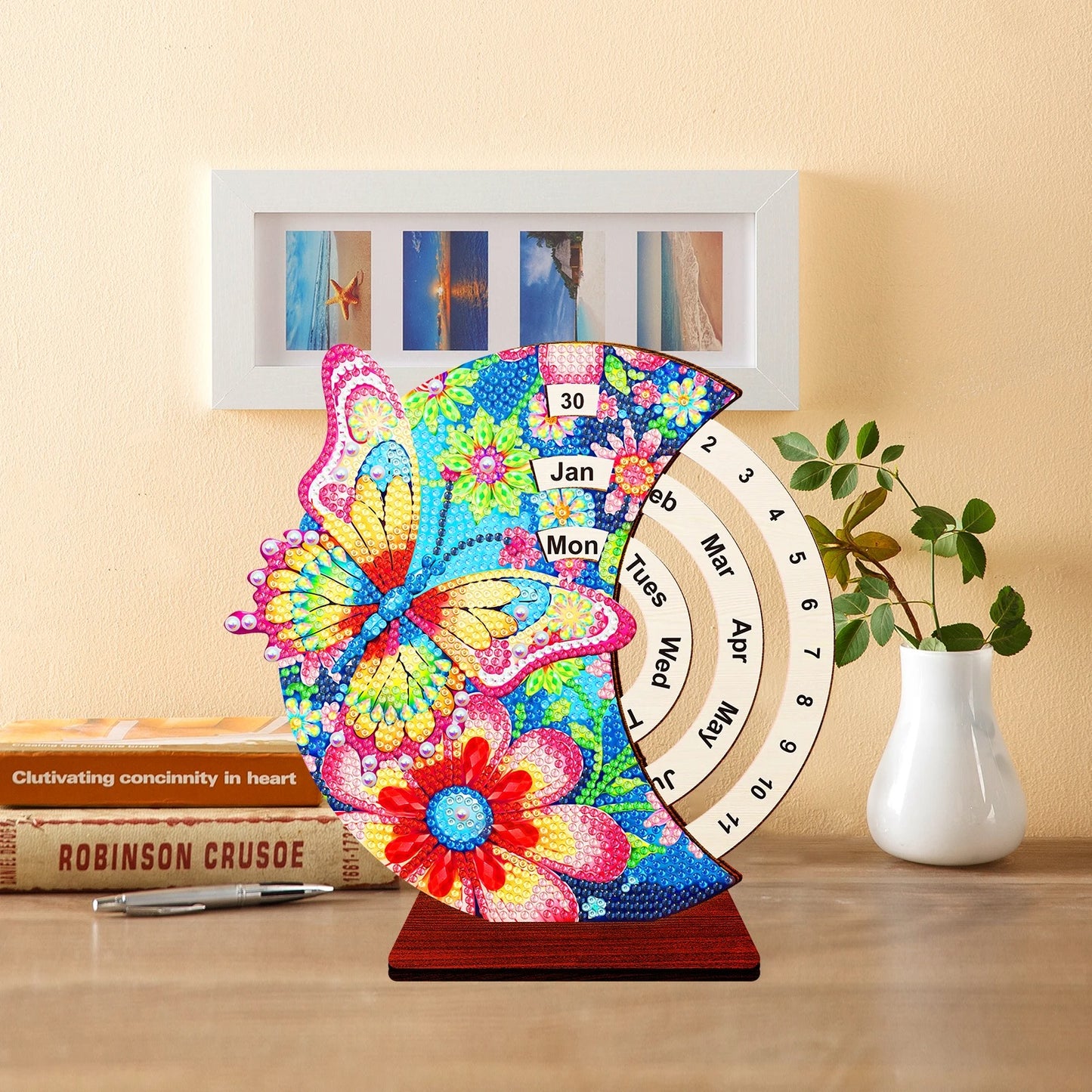 Vlinder | Kalender | Diamond painting