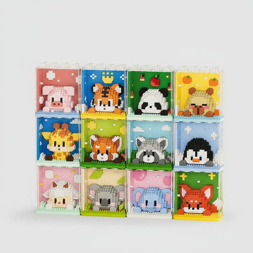 Dieren in bouwblok | bouwsteentjes