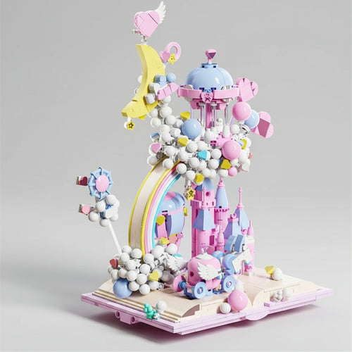 Kasteel in de lucht | Bouwsteentjes