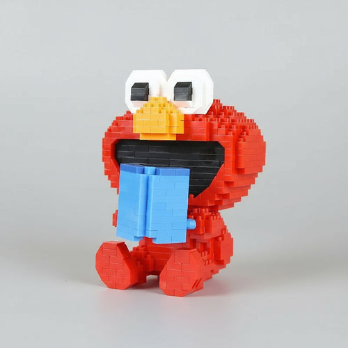 Rode Muppet | Bouwsteentjes