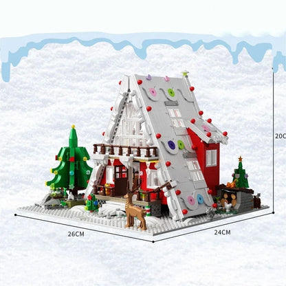Kerst Chalet | Bouwsteentjes
