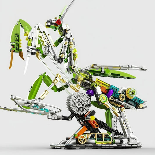 Bewegende Sprinkhaan | Bouwsteentjes