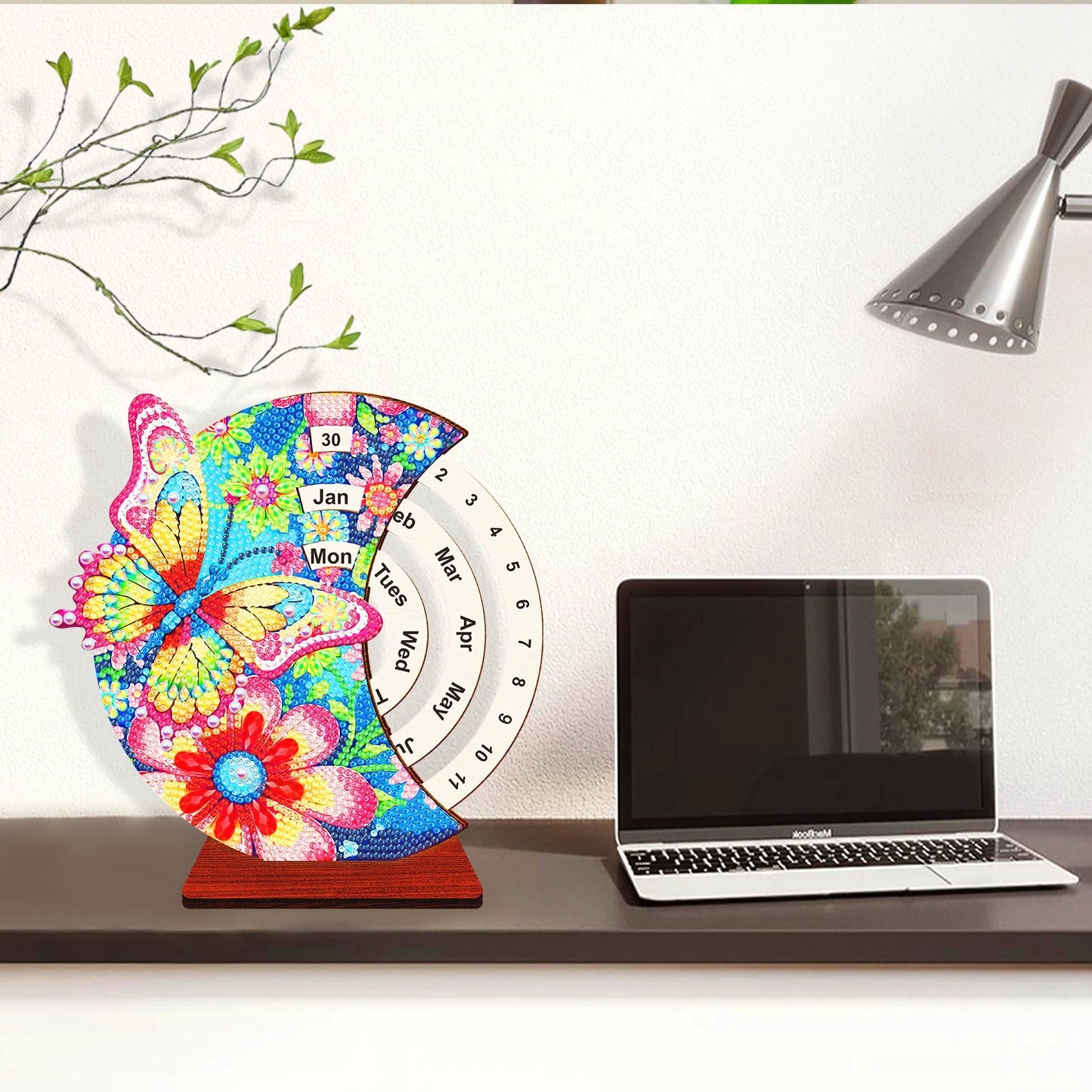 Vlinder | Kalender | Diamond painting