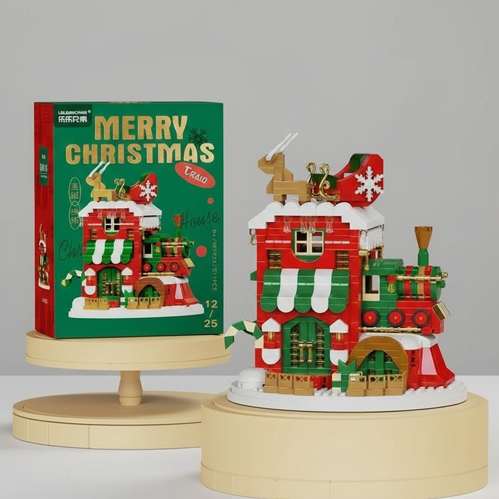 Mooie kersthuisjes | Bouwsteentjes