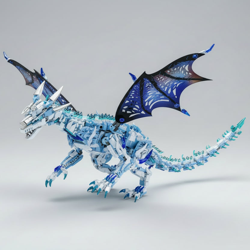 Mega Bewegende IJsdraak | Bouwsteentjes