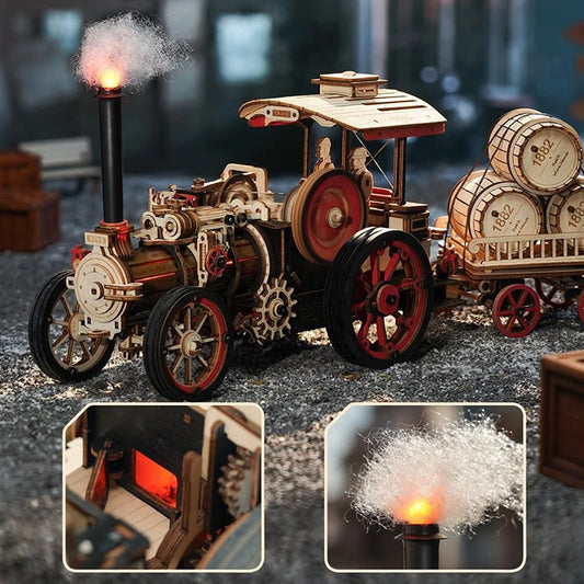 Tractor Locomotief | Houten Bouwpakketten