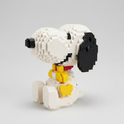 Schattige Fictieve Beagle | Bouwsteentjes