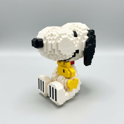 Schattige Fictieve Beagle | Bouwsteentjes