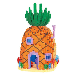 Ananas huis van spons | Bouwsteentjes